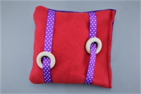 Shape Shifter Pillow Red/Purple