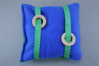 Shape Shifter Pillow Blue/Green