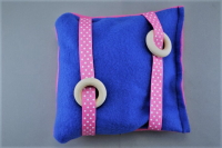 Shape Shifter Pillow Blue/Pink