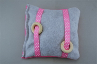 Shape Shifter Pillow Gray/Pink