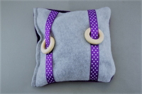 Shape Shifter Pillow Gray/Purple