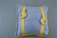 Shape Shifter Pillow Gray/Yellow