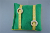 Shape Shifter Pillow Green/Yellow
