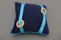 Shape-Shifter Pillow Navy/Light Blue
