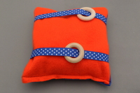 Shape-Shifter Pillow Orange/Blue