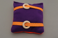Shape-Shifter Pillow Purple/Orange