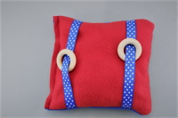 Shape Shifter Pillow Red/Blue