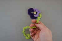 Fidgety Flower Bookmark