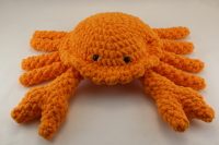 Crab Crochet Stuffed Animal 